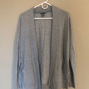 Eddie Bauer Grey Sweater, M Tall